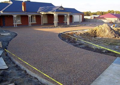 Exposed Aggregate Concreting