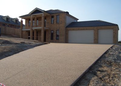 Exposed Aggregate Driveway