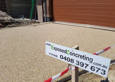 Exposed Aggregate Concreting