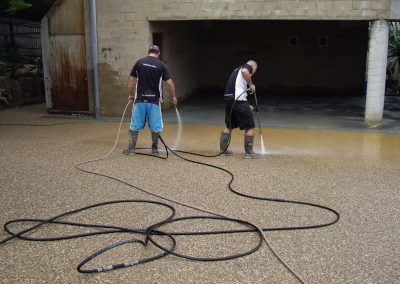 Exposed Aggregate Concreting
