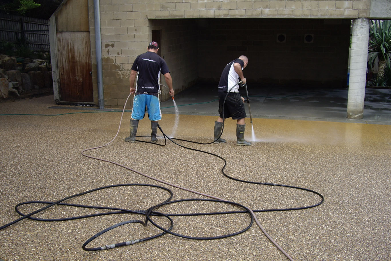 Exposed Aggregate Concreting Exposed Aggregate Concreting