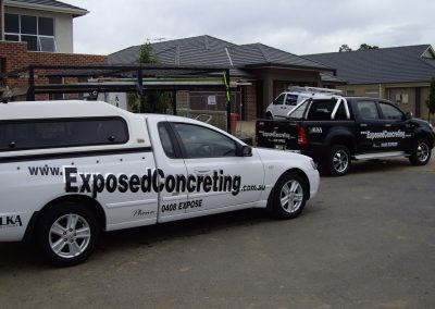 Exposed Concreting