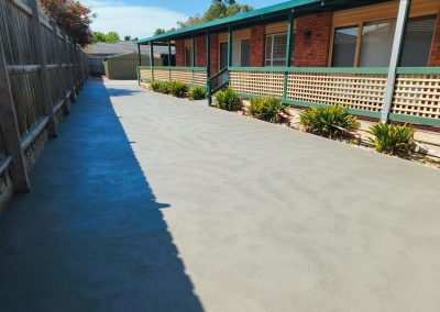 Exposed Concreting Driveway
