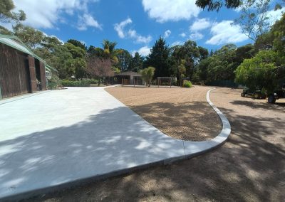 Exposed Concreting Driveway