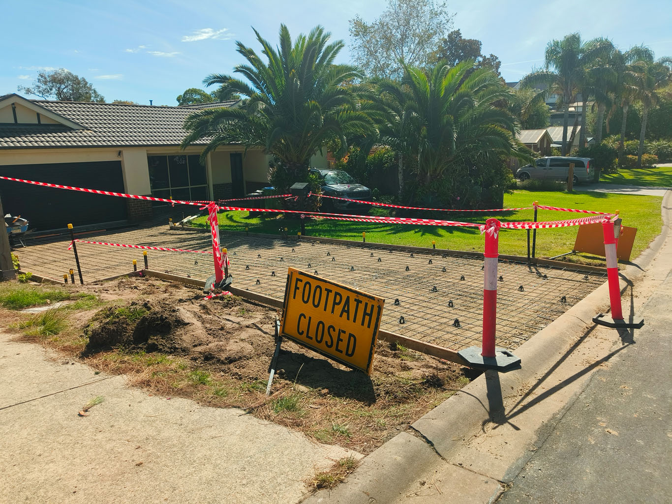 Exposed Concreting - Driveway