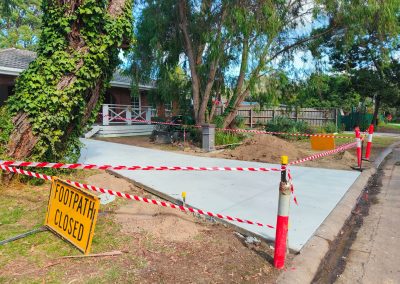 Exposed Concreting - Driveway
