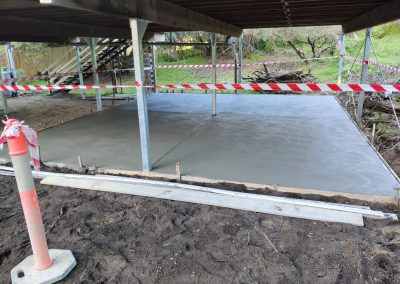 Exposed Concreting Slab