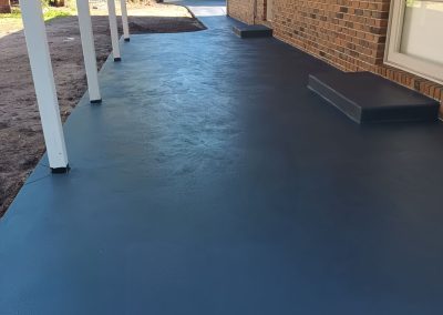 Exposed Concreting Veranda