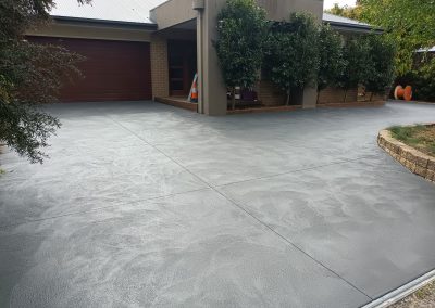 Exposed Concreting Driveway