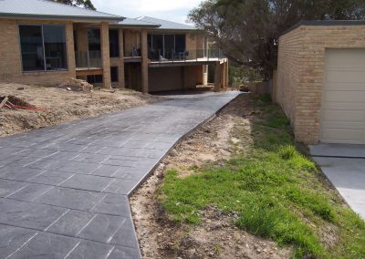 Exposed Concreting - Stamped Concrete