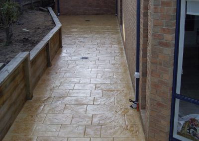 Exposed Concreting - Stamped Concrete