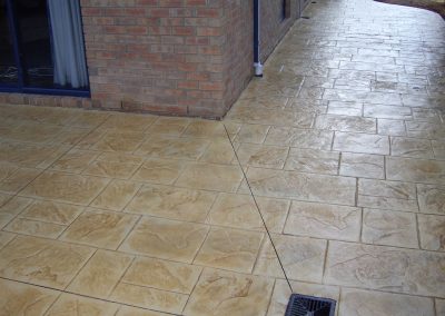Exposed Concreting - Stamped Concrete