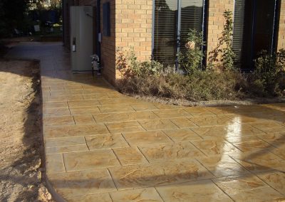 Exposed Concreting - Stamped Concrete