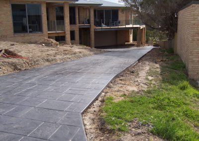 Exposed Concreting - Stamped Concrete