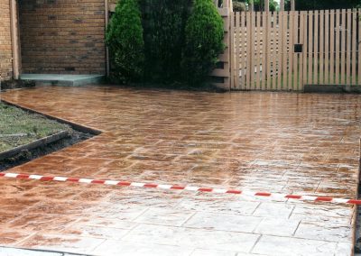 Exposed Concreting - Stamped Concrete