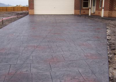 Exposed Concreting - Stamped Concrete