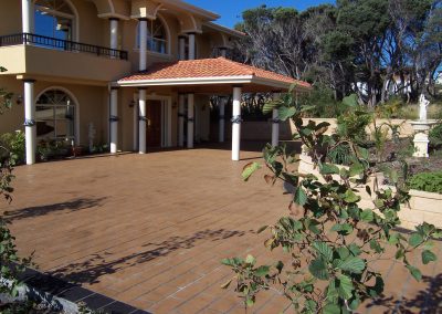 Stencilled Concreting