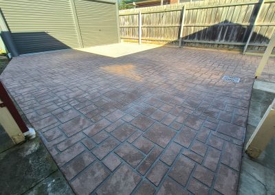 Stencilled Concreting