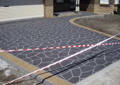 Stencilled Concreting