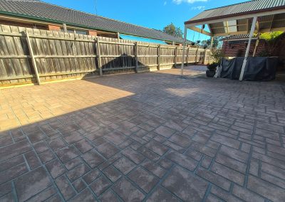 Stencilled Concreting