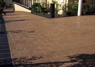 Stencilled Concreting