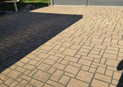 Stencilled Concreting